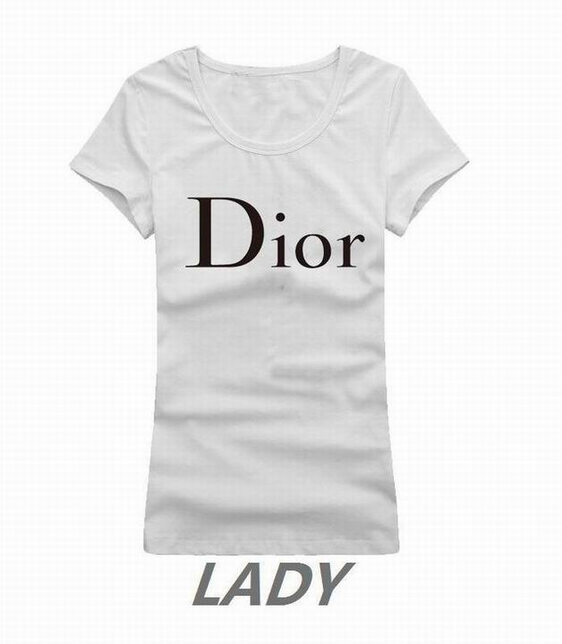 Dior short round collar T woman S-XL-004